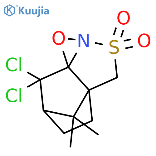 (+)-(8,8-Dichlorocamphoryl)sulfonyloxaziridine structure
