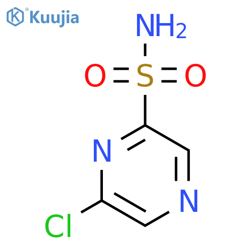 6-Chloropyrazine-2-sulfonamide structure