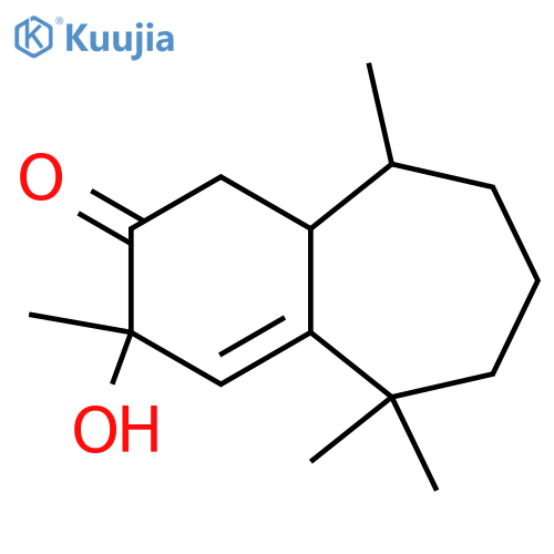 3-Hydroxy-1-himachalen-4-one; (3α,6α,7α)-form structure