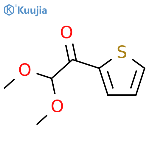 Ethanone,2,2-dimethoxy-1-(2-thienyl)- structure
