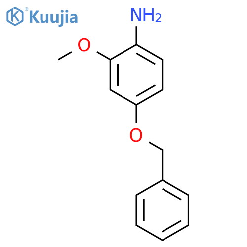 4-(Benzyloxy)-2-methoxyaniline structure