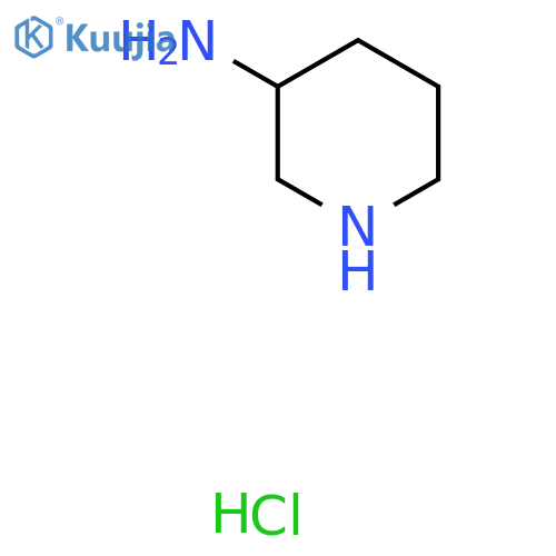 3-piperidinamine hydrochloride structure