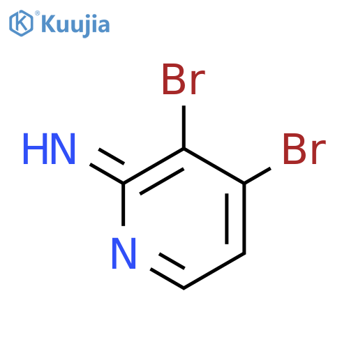 2-Amino-3,4-dibromopyridine structure