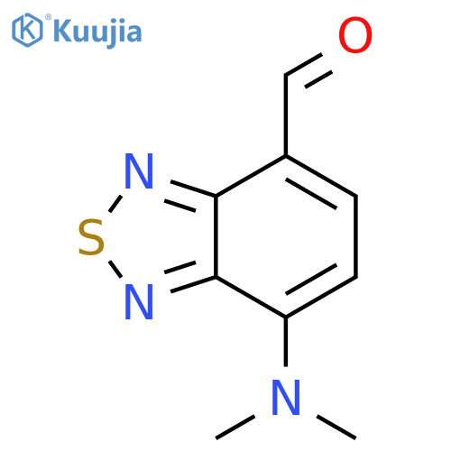 7-(Dimethylamino)benzoc1,2,5thiadiazole-4-carbaldehyde structure