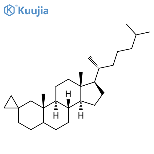 Spiro[cholestane-2,1'-cyclopropane](9CI) structure