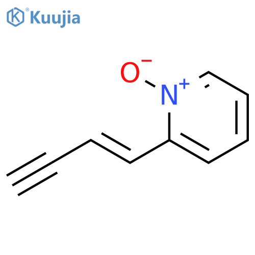 Pyridine,2-(1-buten-3-ynyl)-, 1-oxide, (E)- (9CI) structure