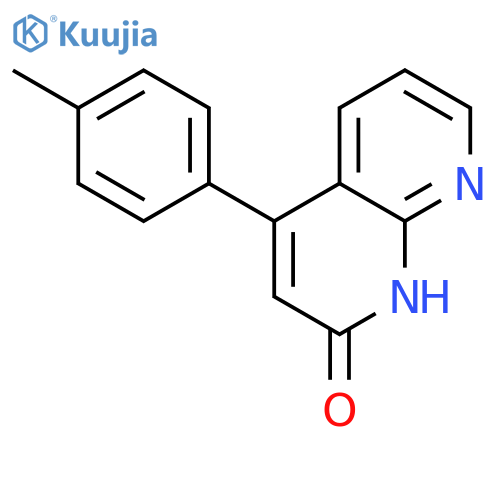 4-(p-Tolyl)-1,8-naphthyridin-2(1H)-one structure