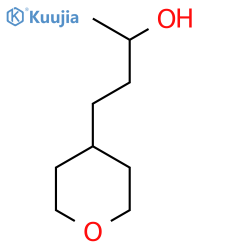 4-(oxan-4-yl)butan-2-ol structure