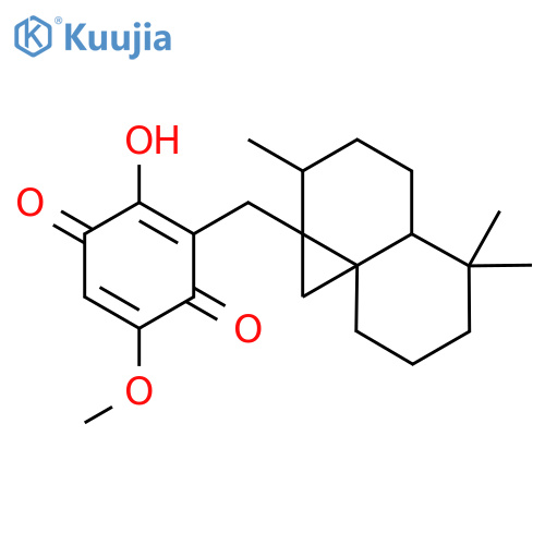 Dictyoceratidaquinone structure
