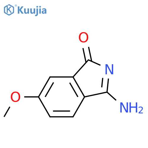 3-amino-6-methoxy-1H-Isoindol-1-one structure