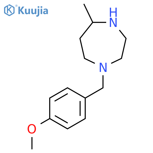 1-(4-Methoxybenzyl)-5-methyl-1,4-diazepane structure