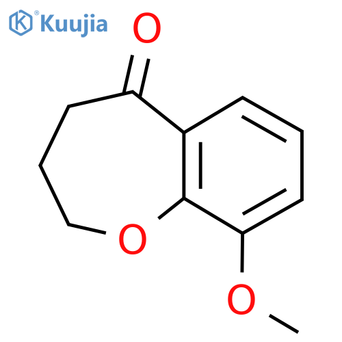9-methoxy-3,4-dihydrobenzoboxepin-5(2h)-one structure