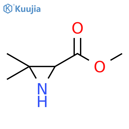 methyl (S)-3,3-dimethylaziridine-2-carboxylate structure
