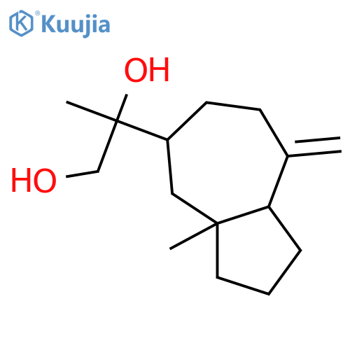 10(14)-Pseudoguaiene-11,12-diol; (1α,5β,11ξ)-form structure