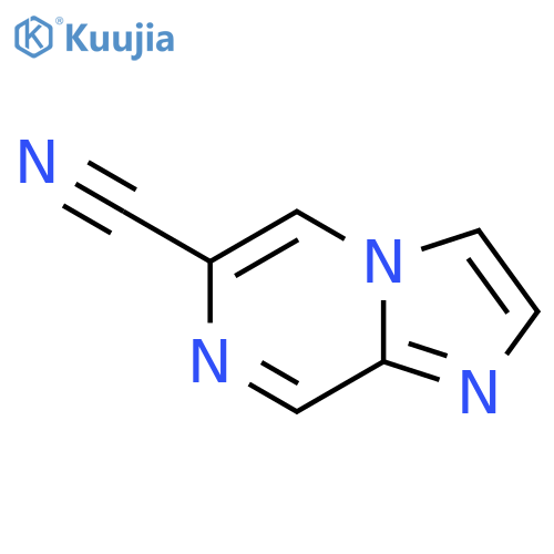Imidazo1,2-APyrazine-6-Carbonitrile structure
