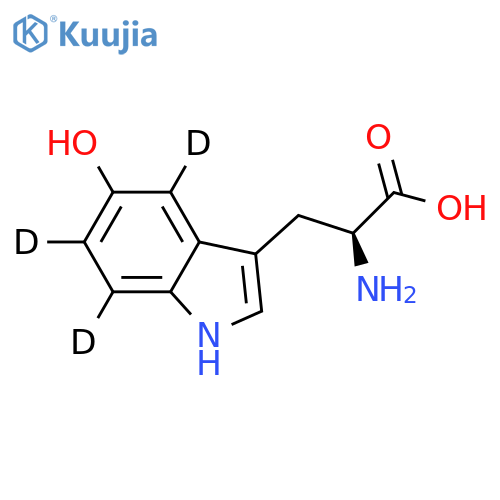 5-Hydroxy-L-tryptophan-4,6,7-d3 structure