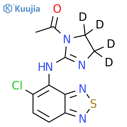 N-Acetyl Tizanidine-d4 structure