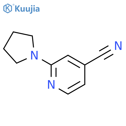 2-Pyrrolidin-1-ylisonicotinonitrile structure