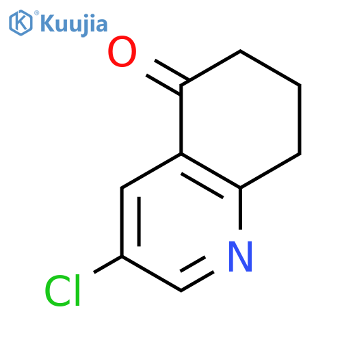 3-chloro-7,8-dihydro-6H-quinolin-5-one structure