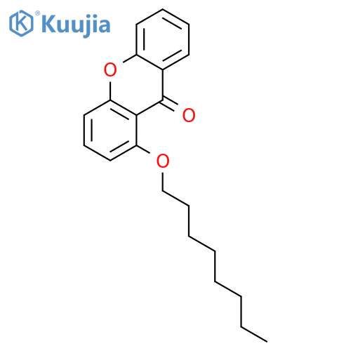 9H-Xanthen-9-one,1-(octyloxy)- structure