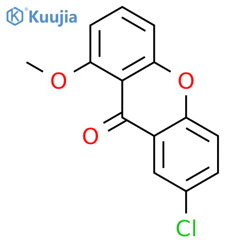 9H-Xanthen-9-one,7-chloro-1-methoxy- structure