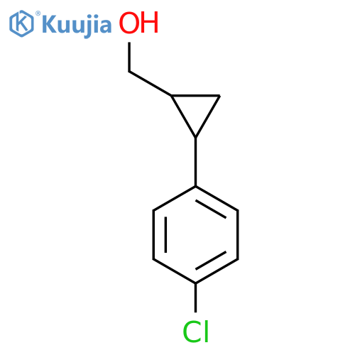 2-(4-Chlorophenyl)cyclopropanemethanol structure