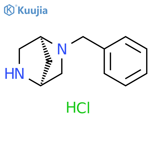 (1S,4S)-2-benzyl-2,5-diazabicyclo2.2.1heptane dihydrochloride structure