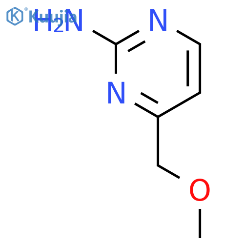 4-(Methoxymethyl)pyrimidin-2-amine structure