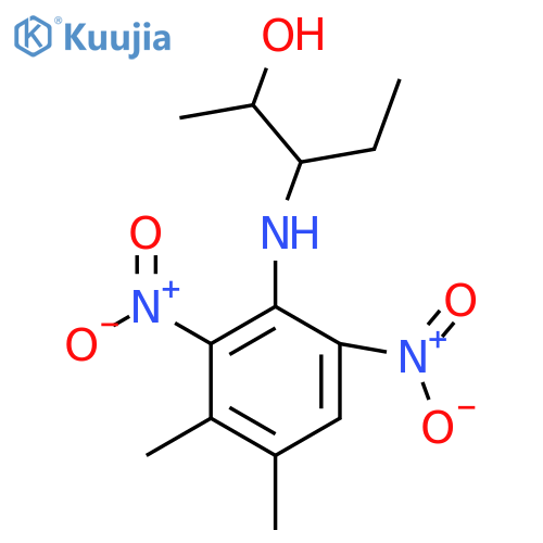 3-(3,4-dimethyl-2,6-dinitrophenyl)aminopentan-2-ol, Mixture of diastereomers structure