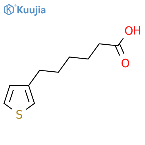 6-(3-Thienyl)hexanoic acid structure