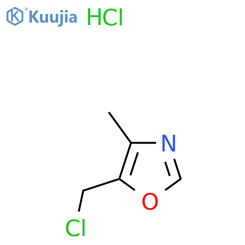 5-(Chloromethyl)-4-methyloxazole hydrochloride structure