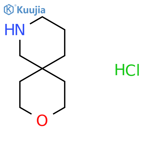 9-Oxa-2-azaspiro[5.5]undecane hydrochloride structure