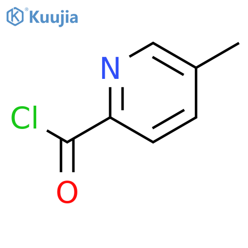 2-Pyridinecarbonylchloride, 5-methyl- structure