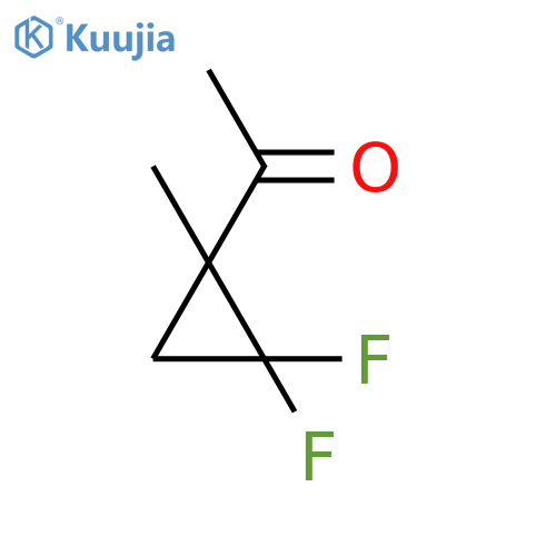Ethanone, 1-(2,2-difluoro-1-methylcyclopropyl)- (9CI) structure