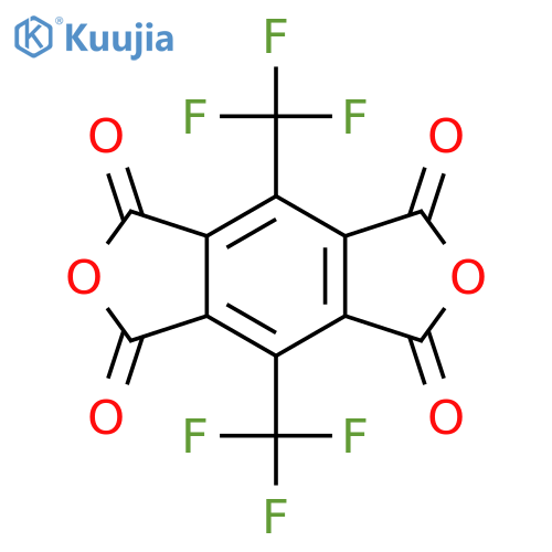 1H,3H-Benzo[1,2-c:4,5-c']difuran-1,3,5,7-tetrone, 4,8-bis(trifluoromethyl)- structure