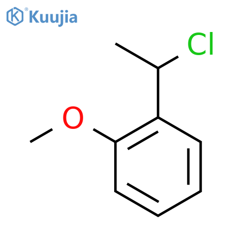 1-(1-Chloroethyl)-2-methoxybenzene structure