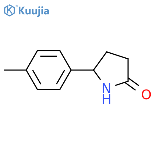 5-(p-Tolyl)pyrrolidin-2-one structure