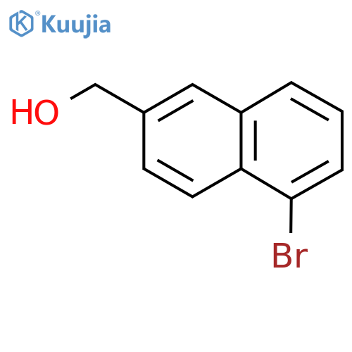 2-Naphthalenemethanol, 5-bromo- structure