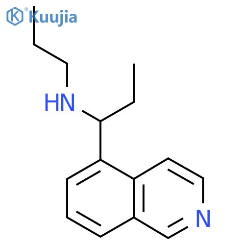 1-(isoquinolin-5-yl)propyl(propyl)amine structure