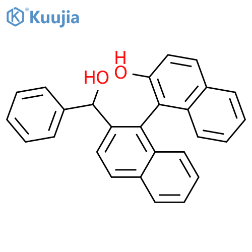 (S)-2-Hydroxy-2'-[(R)-hydroxy(phenyl)methyl]-[1,1'-binaphthalene] structure