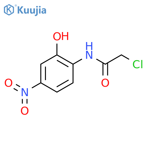 chloro-acetic acid-(2-hydroxy-4-nitro-anilide) structure