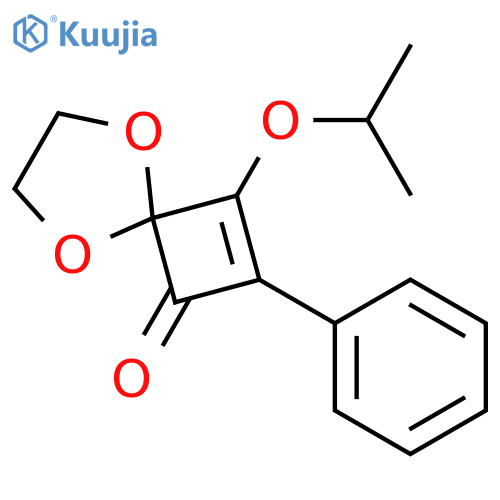 2-Phenyl-3-[(propan-2-yl)oxy]-5,8-dioxaspiro[3.4]oct-2-en-1-one structure