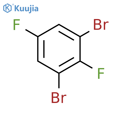 1,3-Dibromo-2,5-difluorobenzene structure