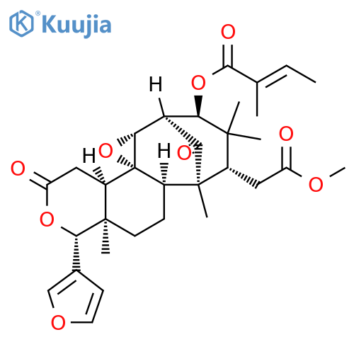 Detigloylswietenine; 6-Deoxy, 8α,30α-epoxide, 3-tigloyl structure