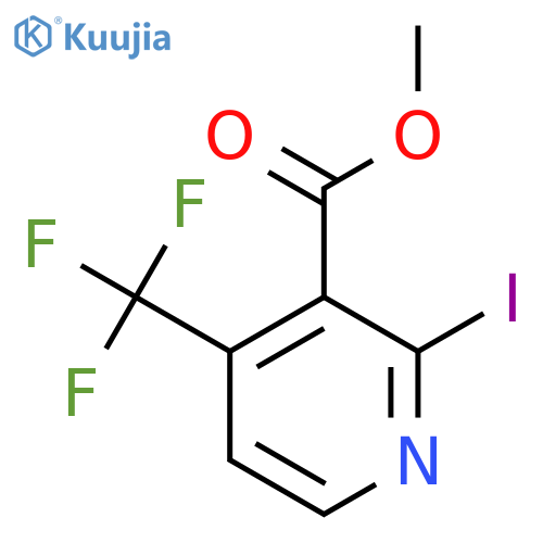 Methyl 2-iodo-4-(trifluoromethyl)nicotinate structure