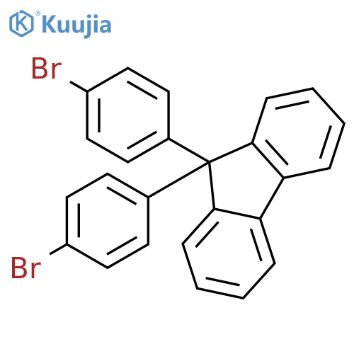 9,9-Bis(4-bromophenyl)fluorene structure