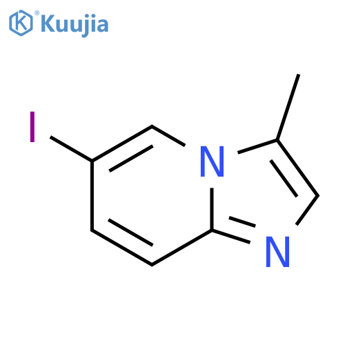 6-iodo-3-methylimidazo1,2-apyridine structure