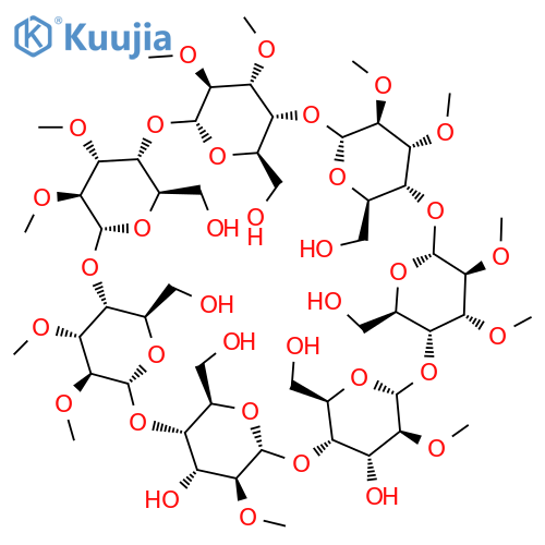 Methyl-β-cyclodextrin structure