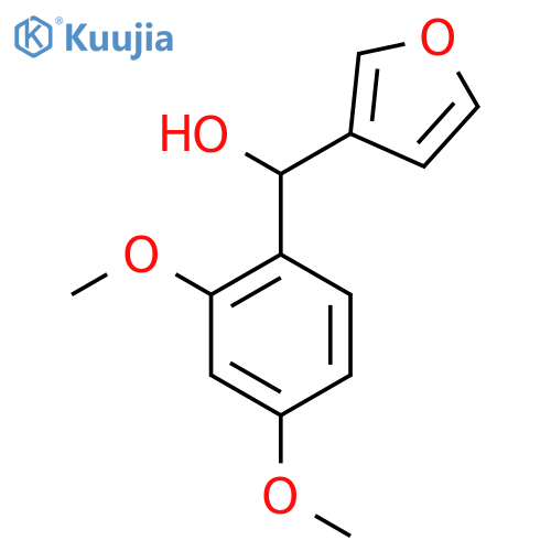 (2,4-DIMETHOXYPHENYL)(FURAN-3-YL)METHANOL structure