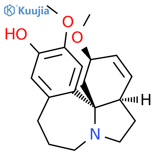 2H,4H-Indolo[7a,1-a][2]benzazepin-8-ol, 1,5,6,11,12,14a-hexahydro-9,12-dimethoxy-,(10bS,12R,14aR)- (9CI) structure